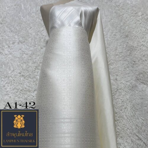 ผ้าไหมยกดอก ยกใหญ่คละ A1-42 - Image 2