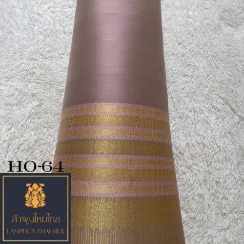 ผ้าไหมยกดอก ซิ่นล้านนาไม่มีเสื้อ HO-64 - Image 3