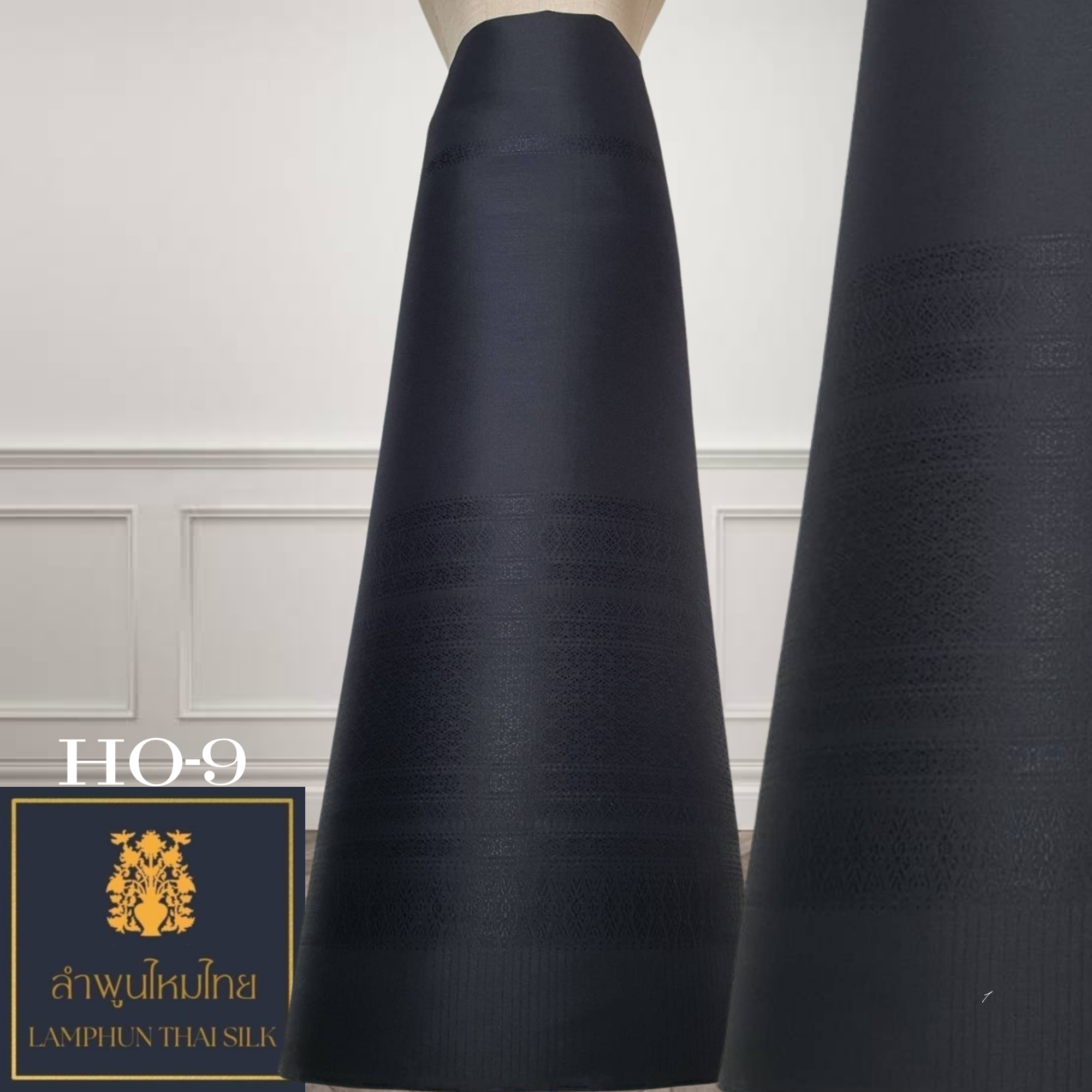 ผ้าไหมยกดอก ซิ่นล้านนาไม่มีเสื้อ HO-9