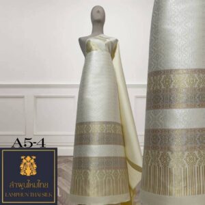 ผ้าไหมยกดอก ยกใหญ่พิเศษมากๆ A5-4