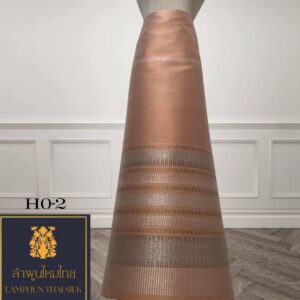 ผ้าไหมยกดอก ซิ่นล้านนาไม่มีเสื้อ HO-2