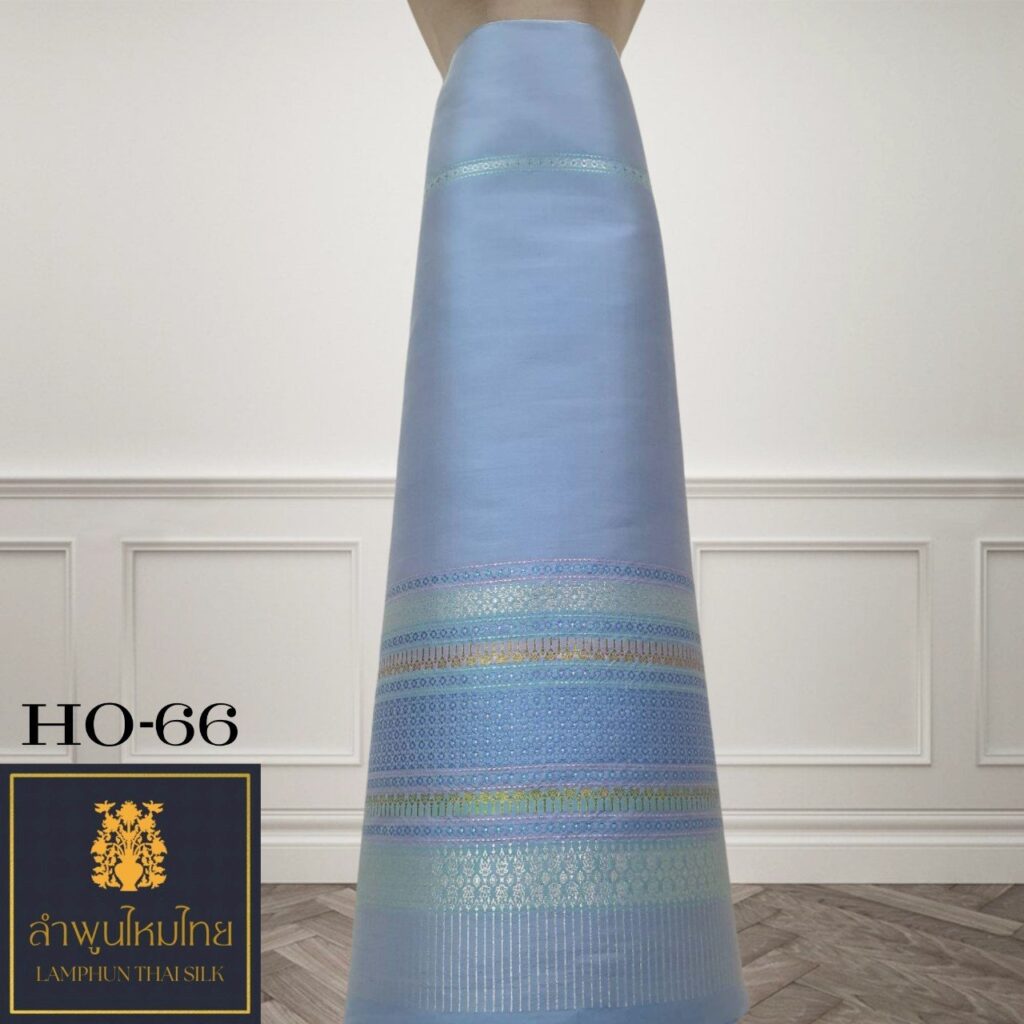 ผ้าไหมยกดอก ซิ่นล้านนาไม่มีเสื้อ HO-66