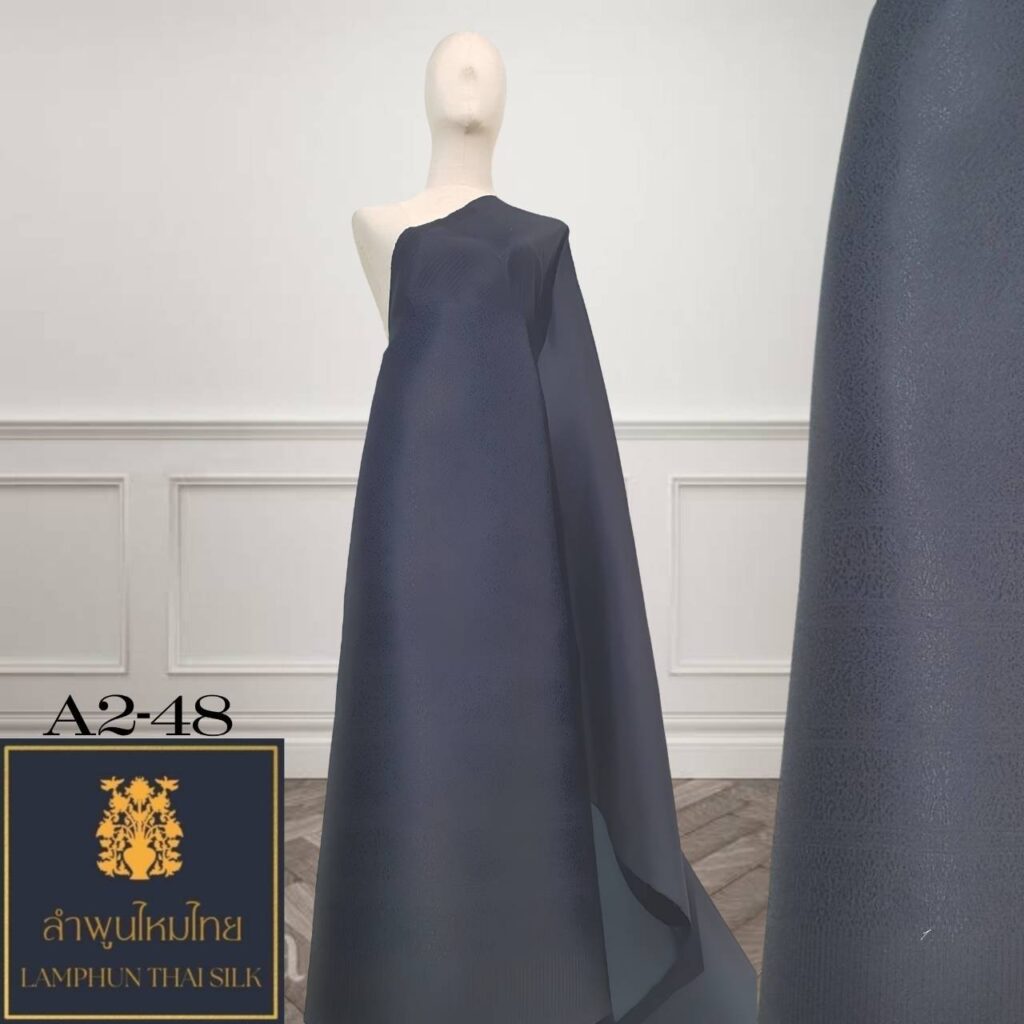 ผ้าไหมยกดอก ยกใหญ่ลำพูนไหมไทย A2-48