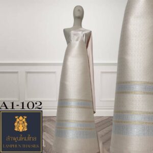 ผ้าไหมยกดอก ยกใหญ่ A1-102