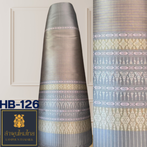 ผ้าไหมยกดอก ซิ่นล้านนาไม่มีเสื้อ HB-126